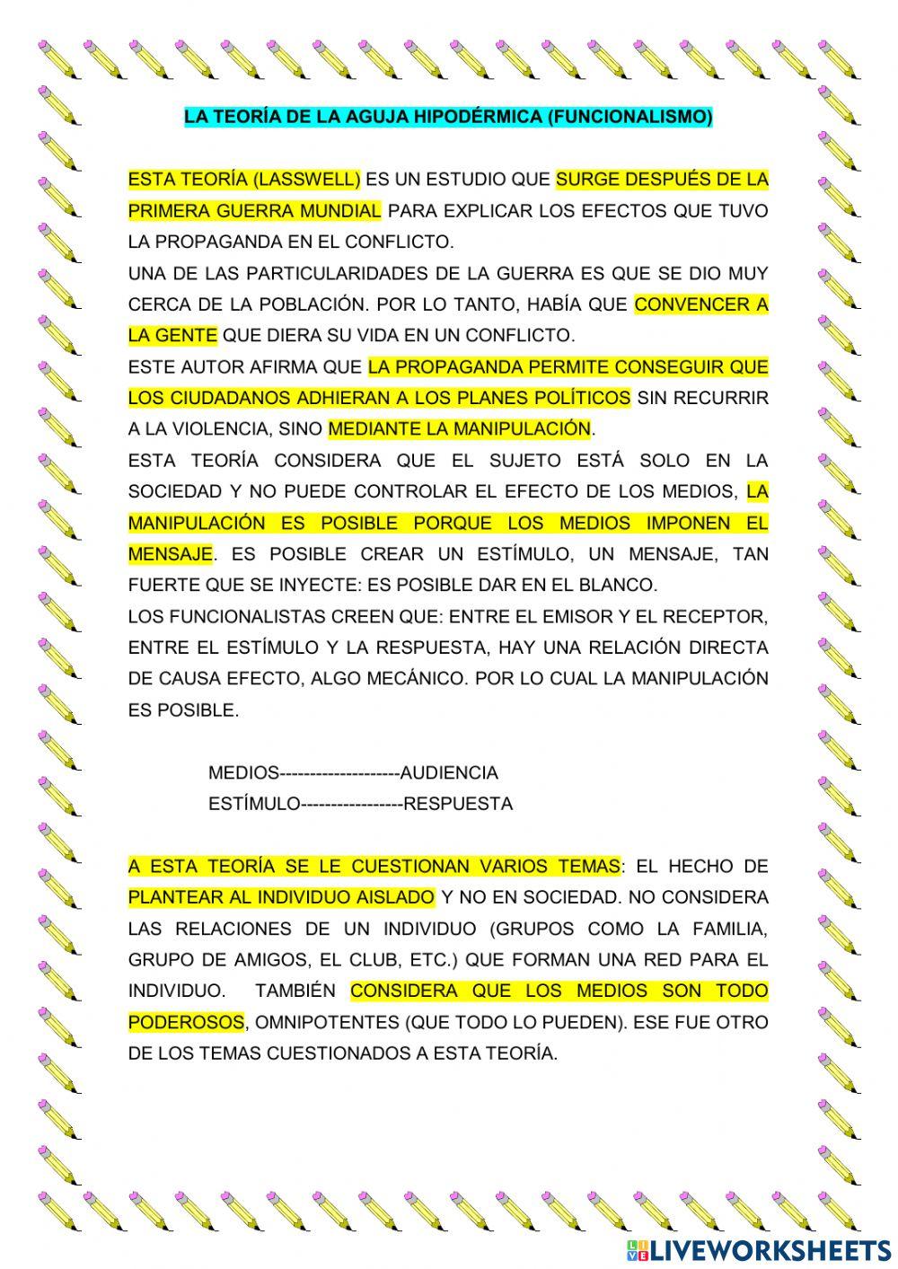 Los modelos de comunicación y la nueva percepción