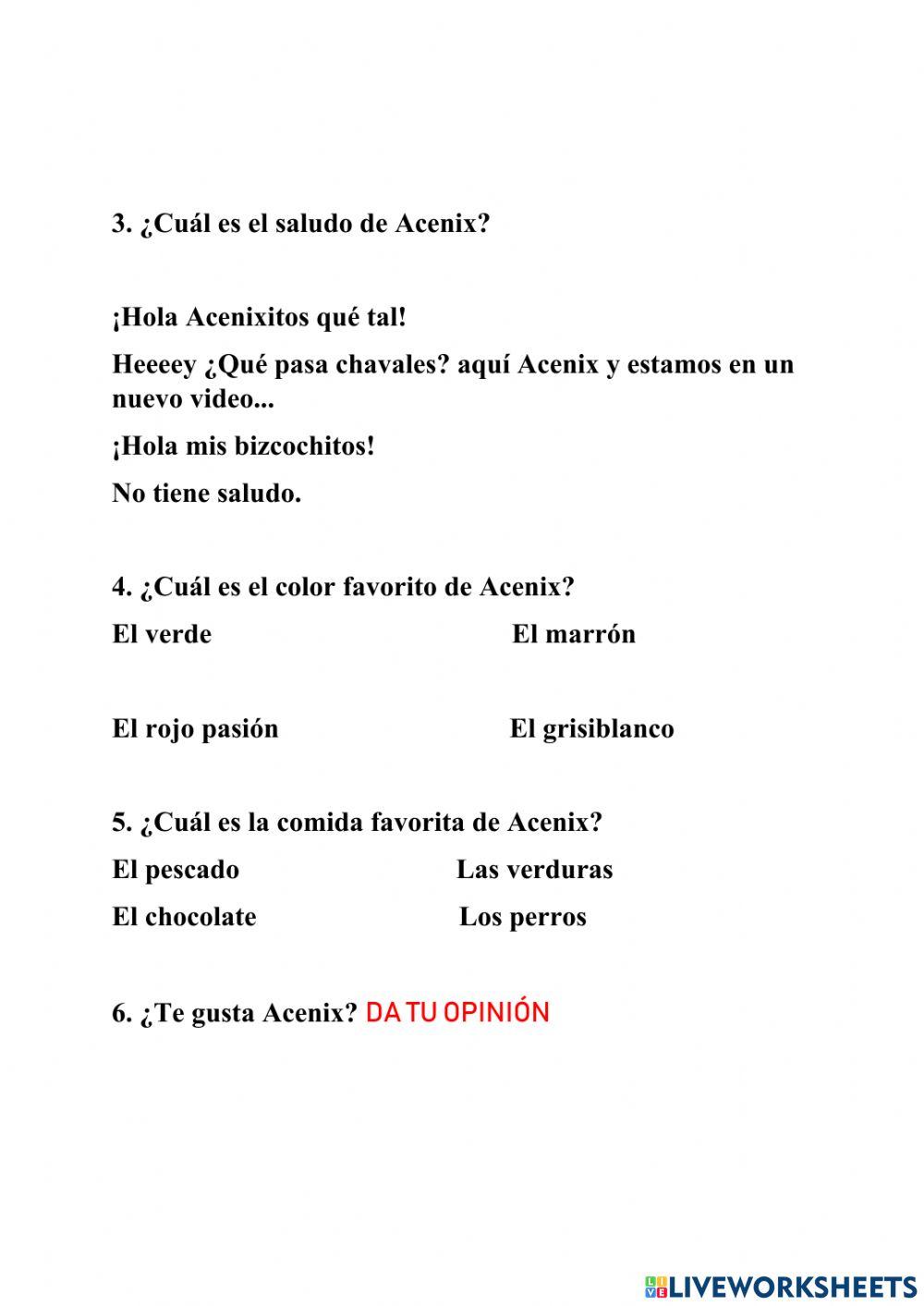 Ficha de Acenix (pedida)