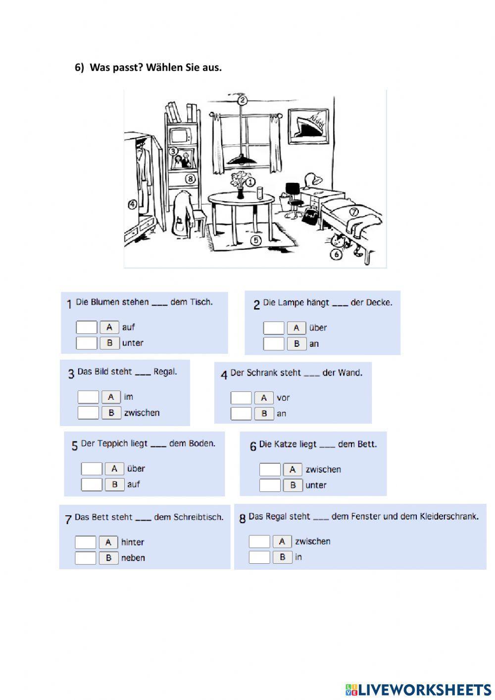 Exam- Schritte International  - Lektionen 1 & 2