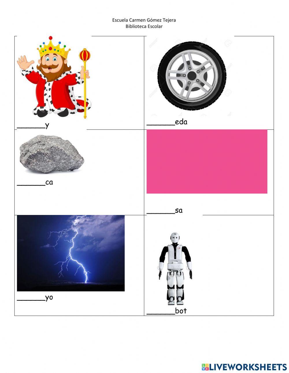 Sílaba: ra re ri ro ru