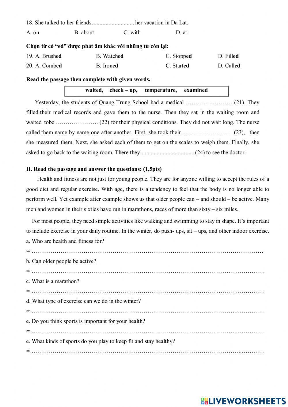 Review 5 - Hk2 - Gr.7