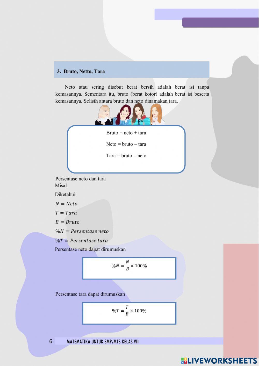 LKS ARITMATIKA SOSIAL