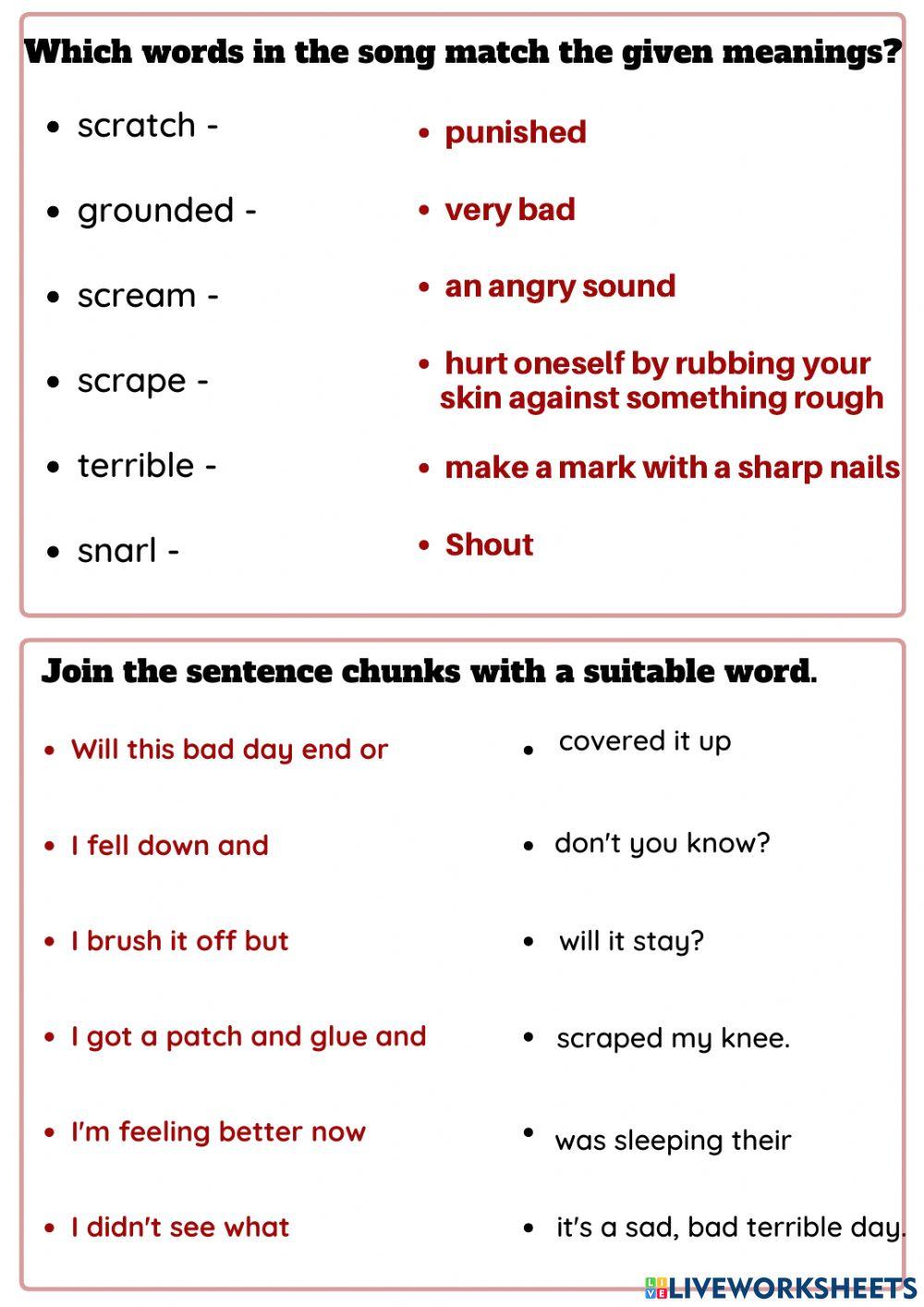 It's a Sad, Bad, Terrible Day