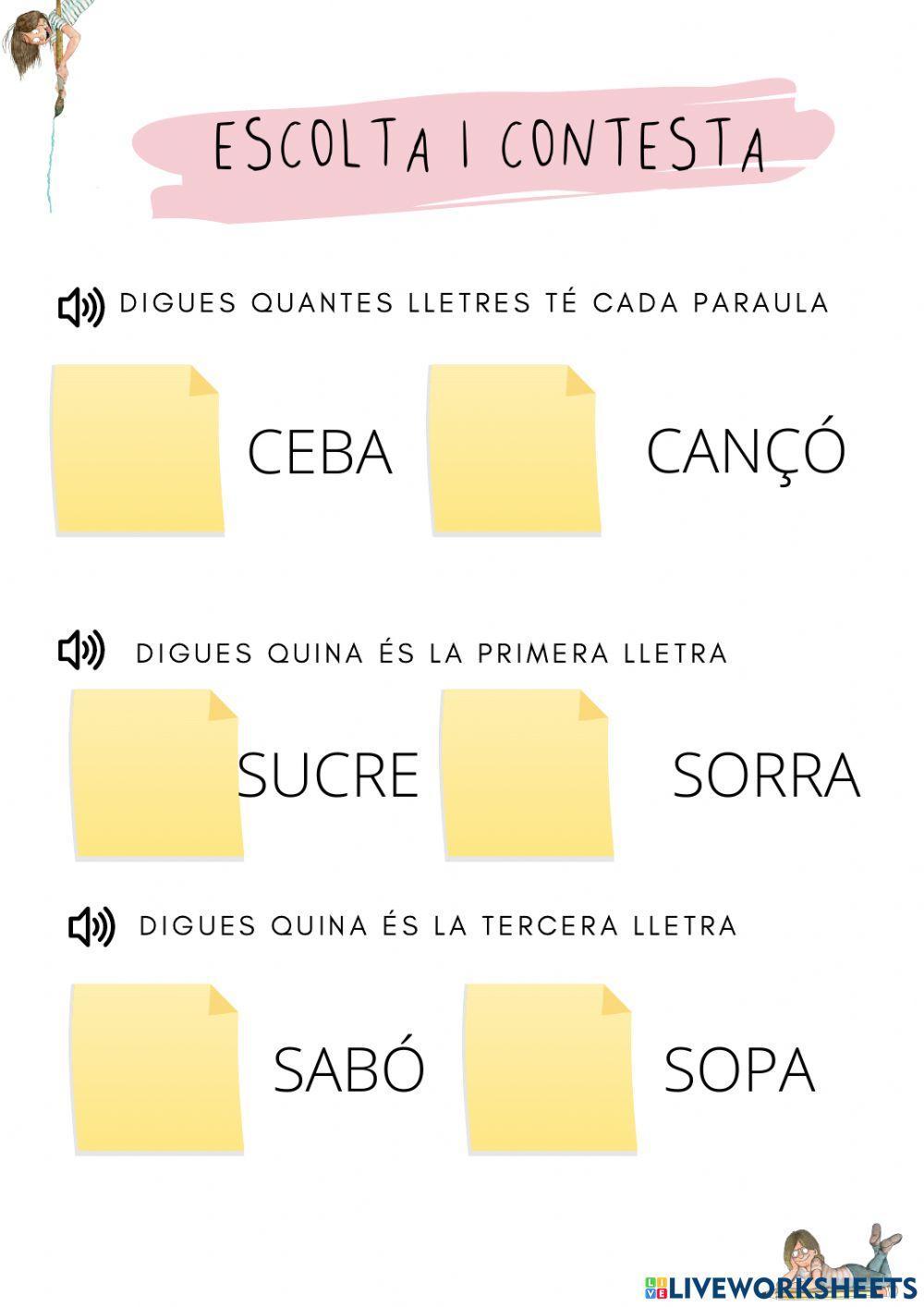 Bisíl·labs 2 primera part