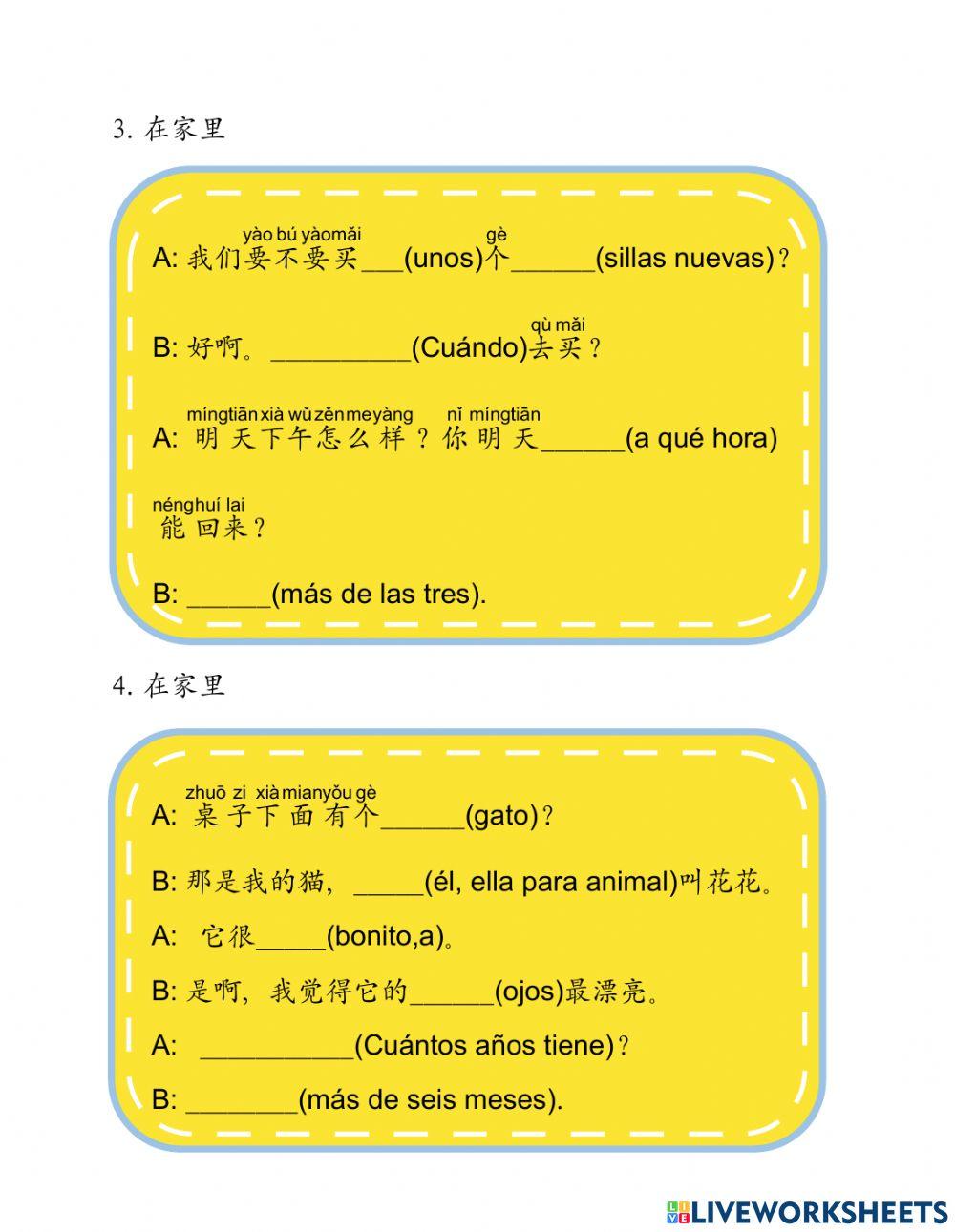HSK2-L1- completar textos