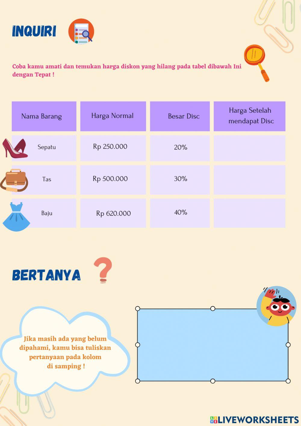 Lkpd aritmatika sosial