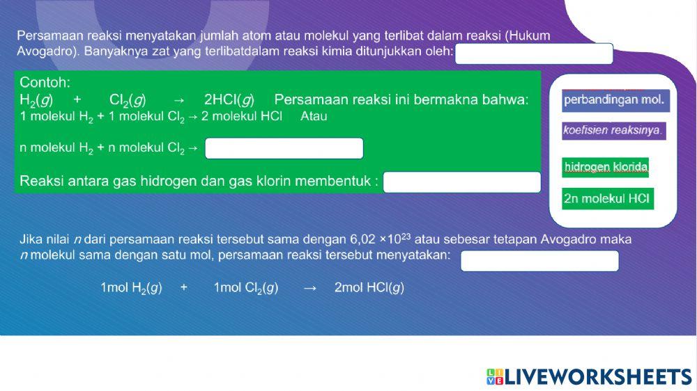 Sthoikiometri Reaksi