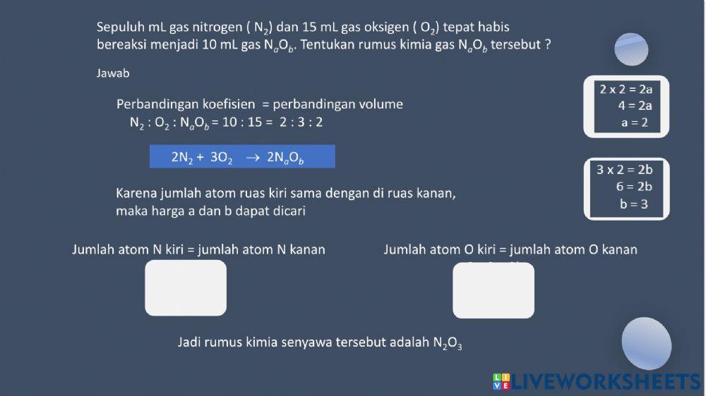 Sthoikiometri Reaksi