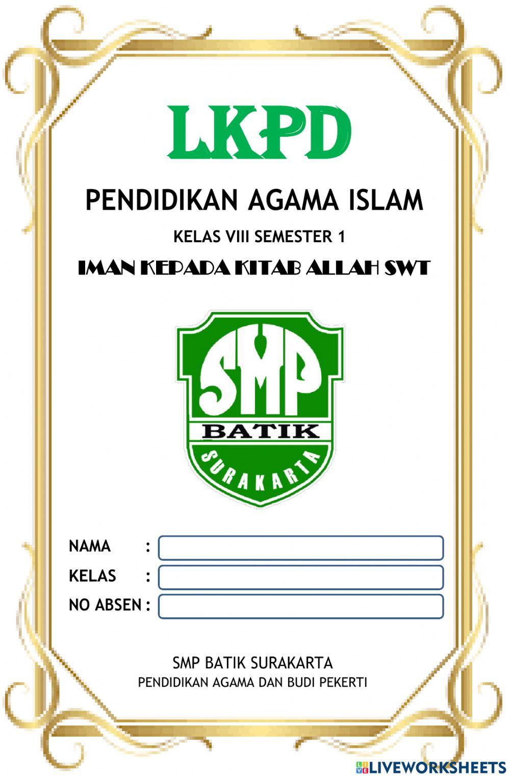 Iman kepada kitab allah