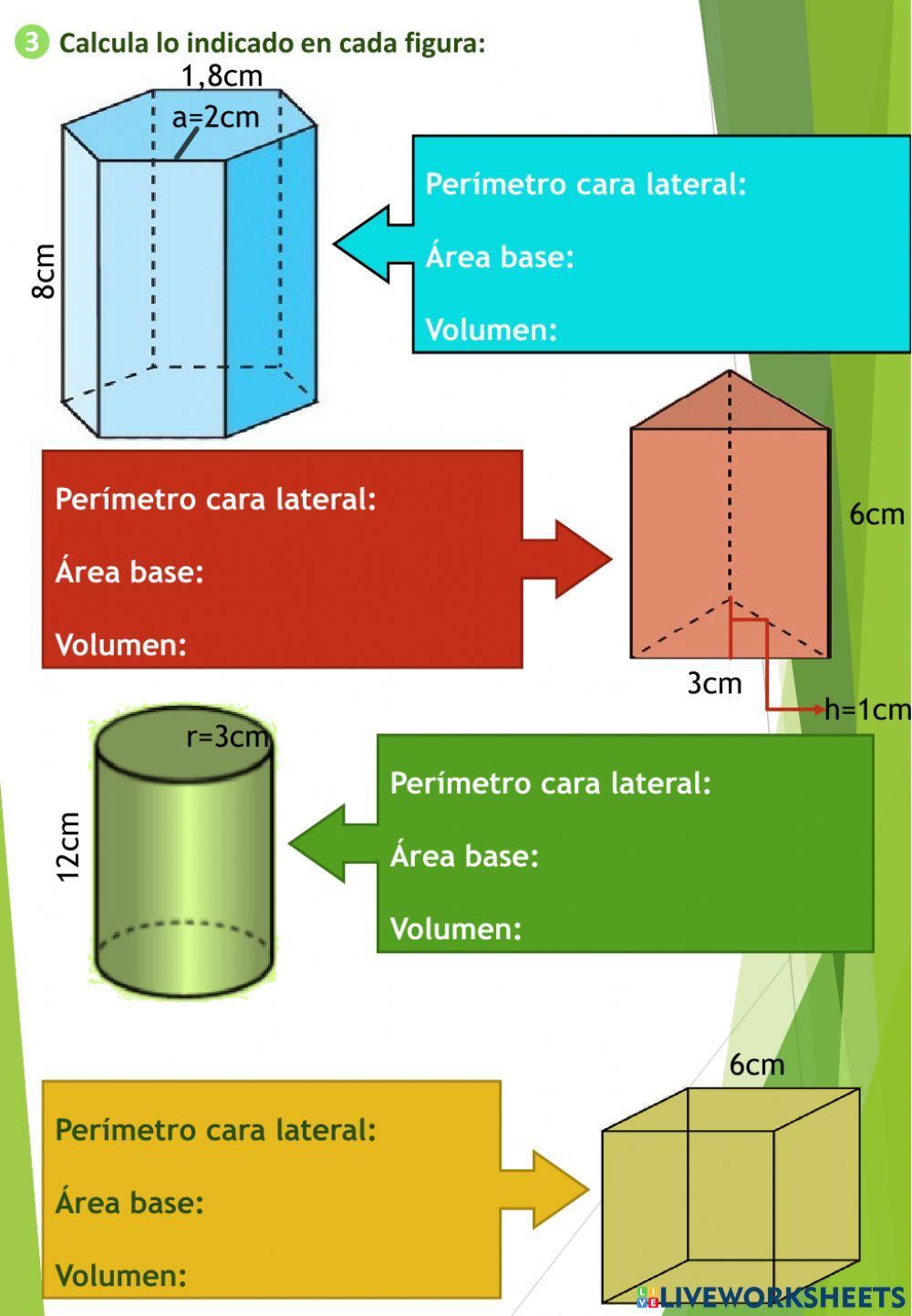 Repaso tema 12 Matemáticas 6º Repaso tema 12 Matemáticas 6º