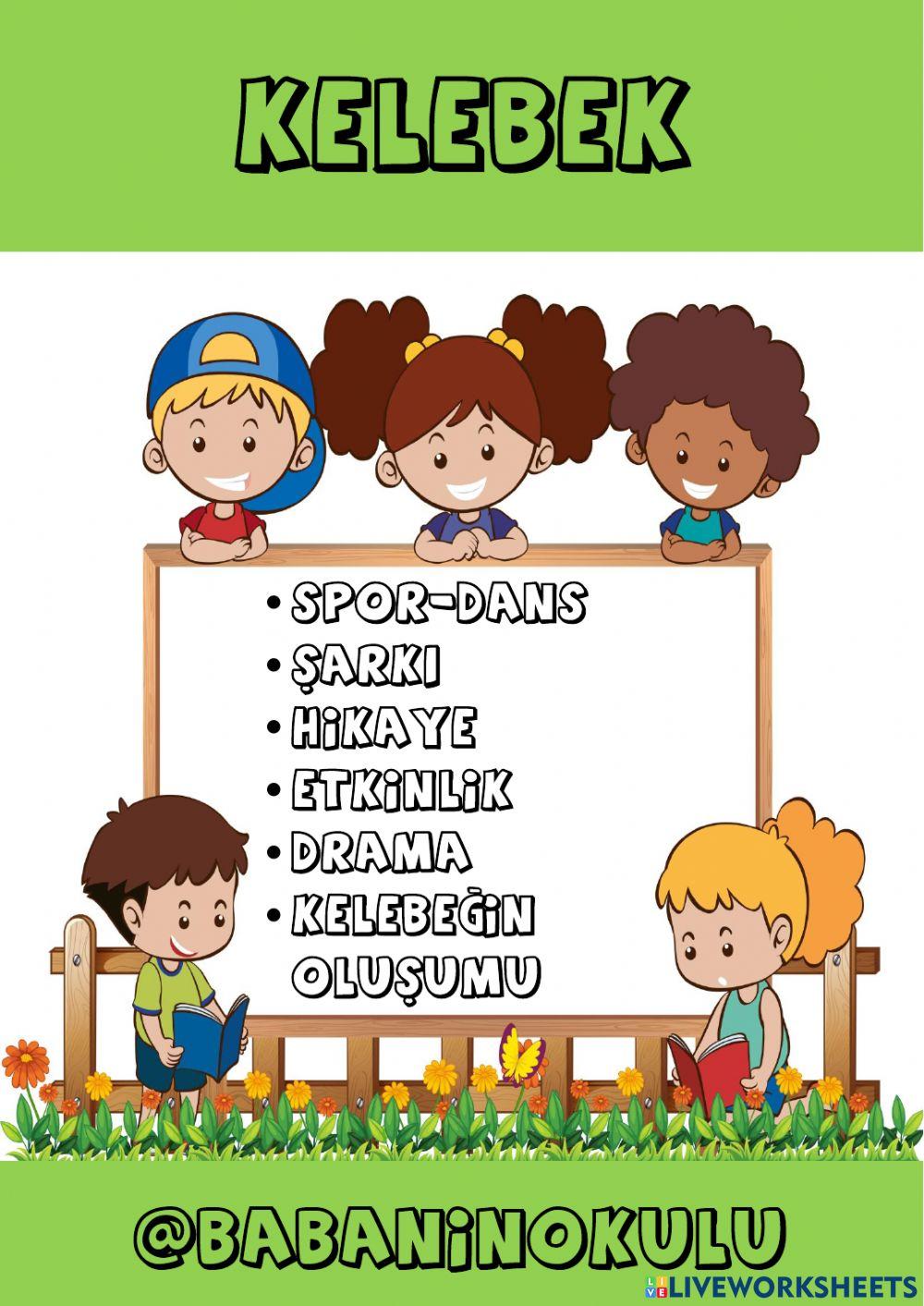 KELEBEĞİN OLUŞUMU KELEBEĞİN OLUŞUMU