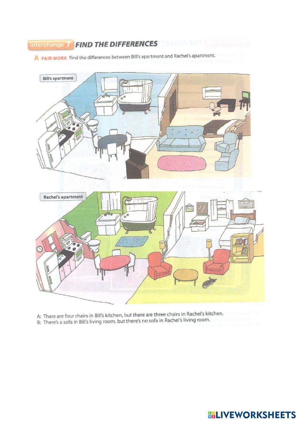 Lesson 16 - Furniture-There is there are