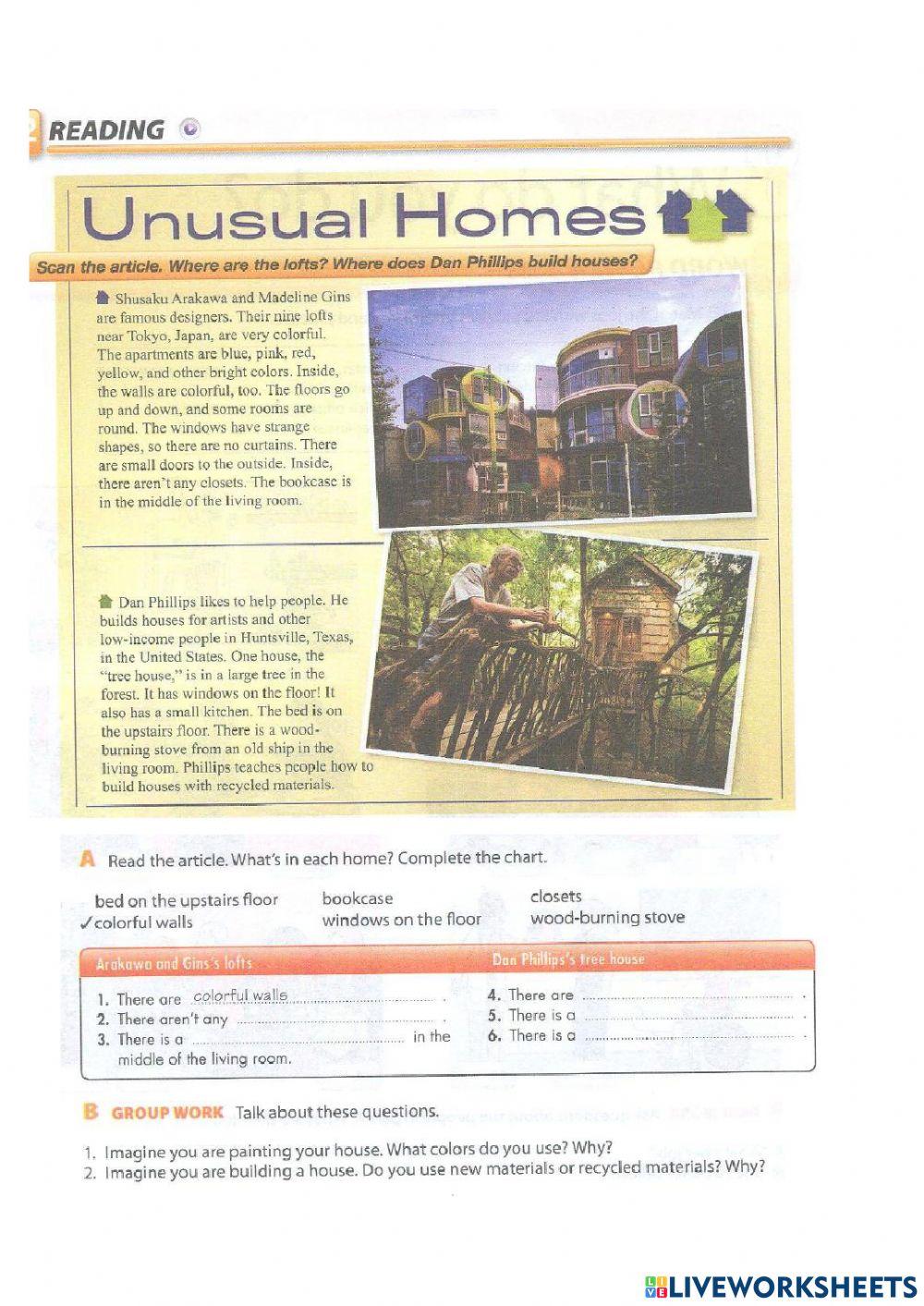 Lesson 16 - Furniture-There is there are