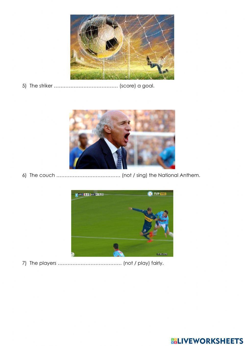 La Boca - Football vocabulary