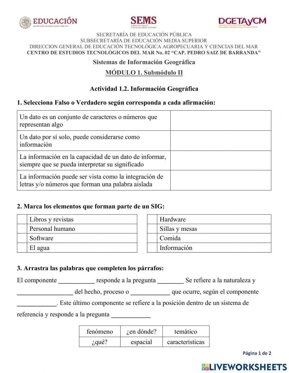 Información geográfica