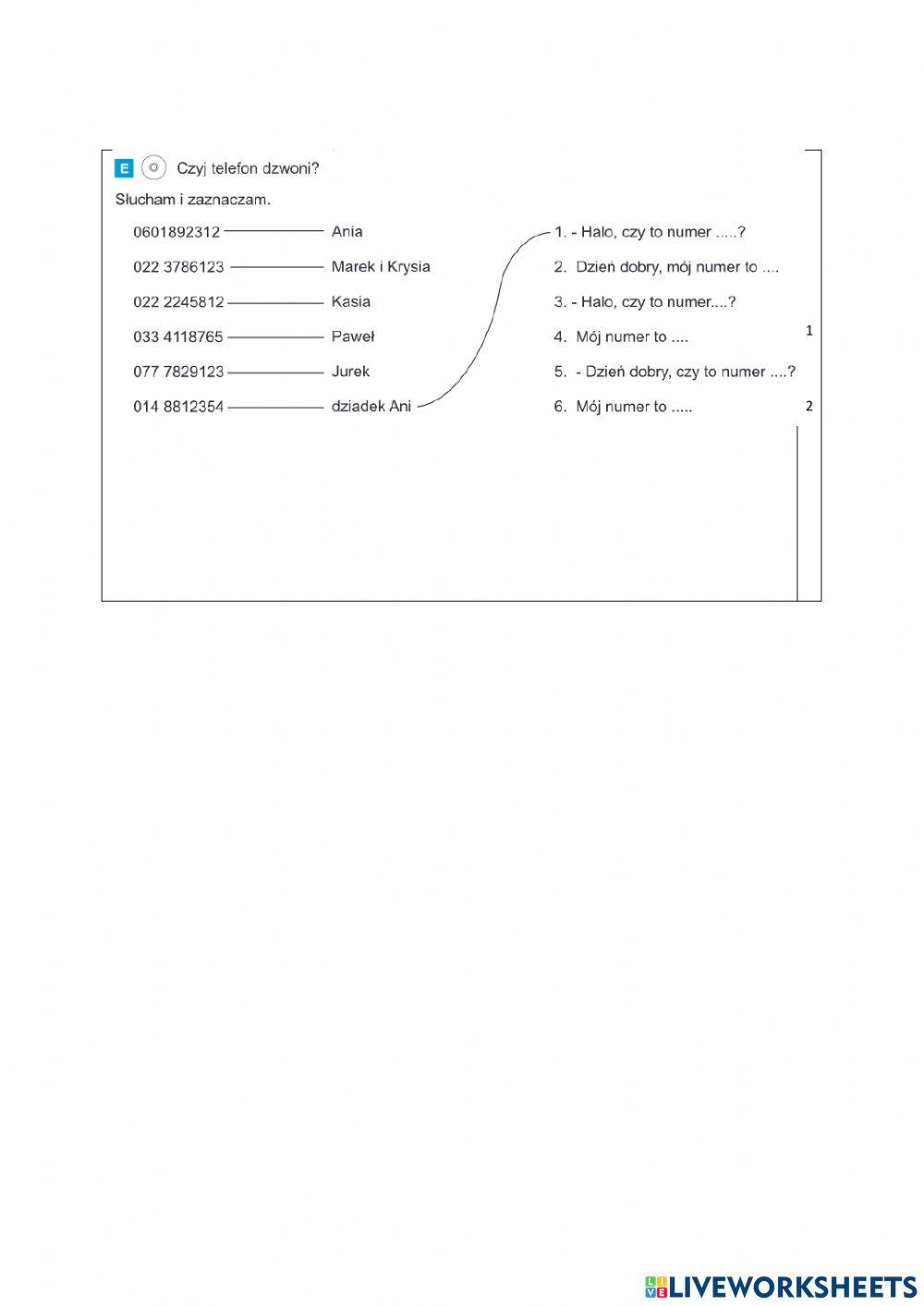 Czyj to numer telefonu?