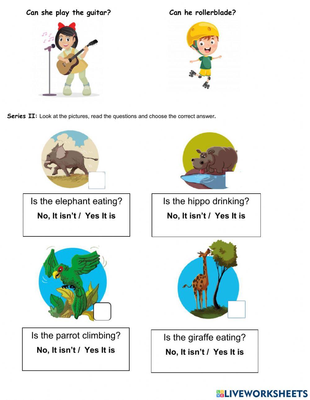 EXAMEN INGLÉS 3RO UNIDAD 2