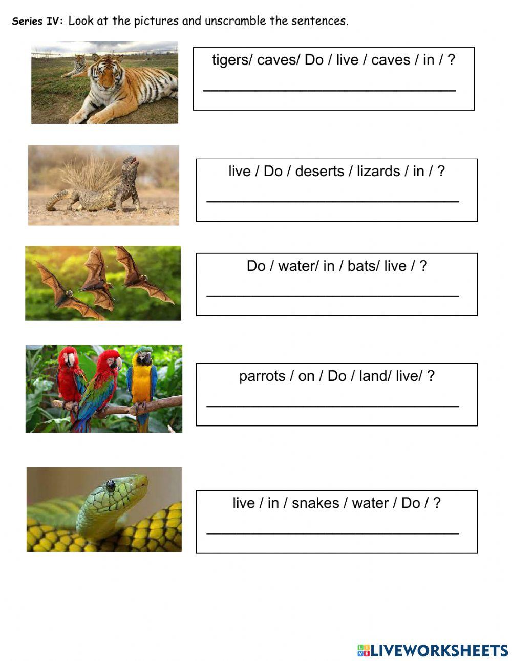 EXAMEN INGLÉS 3RO UNIDAD 2