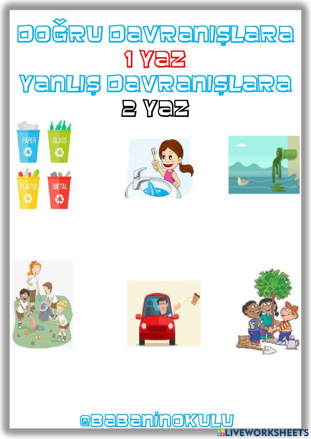 DÜNYA ÇEVRE GÜNÜ DÜNYA ÇEVRE GÜNÜ