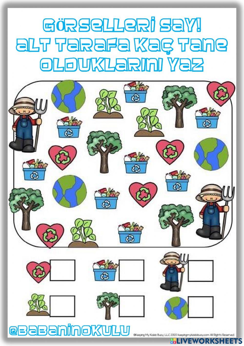 DÜNYA ÇEVRE GÜNÜ DÜNYA ÇEVRE GÜNÜ
