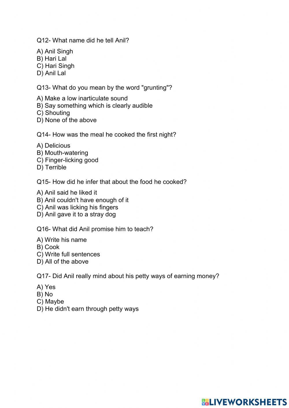 Theirs story case class 10