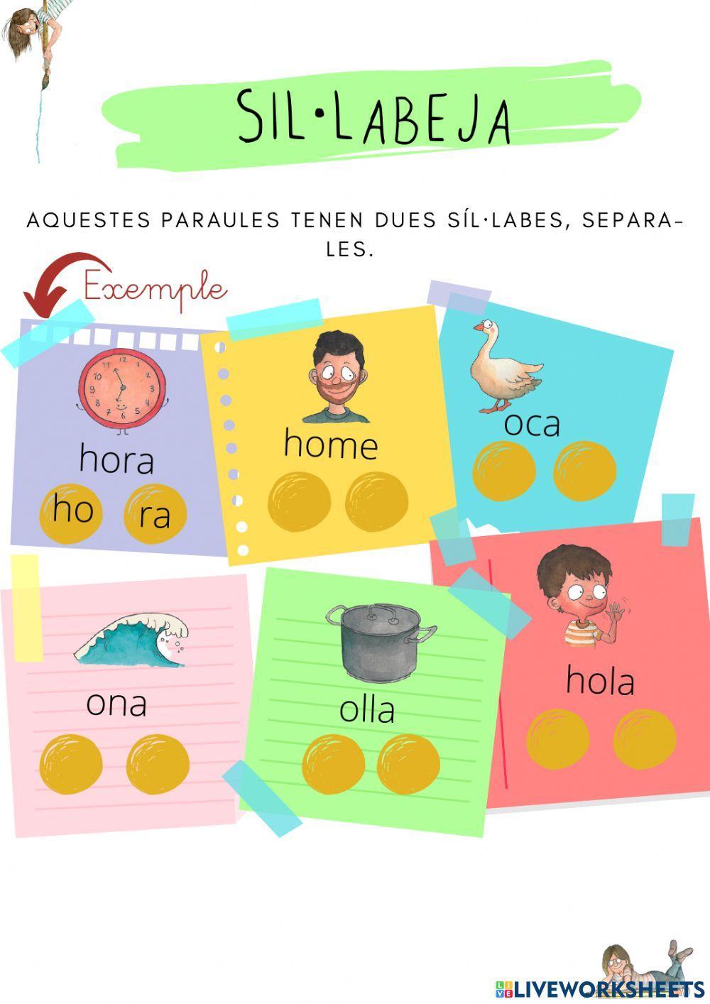 Bisíl·labs 8 segona part