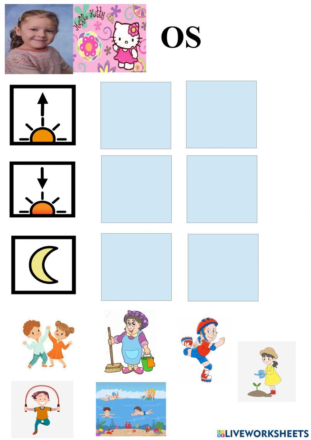 Secuencias temporales en pasado con nosotros