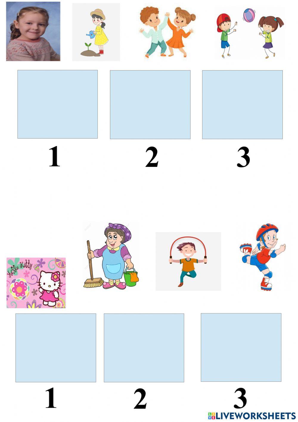 Secuencias en pasado con yo y ella