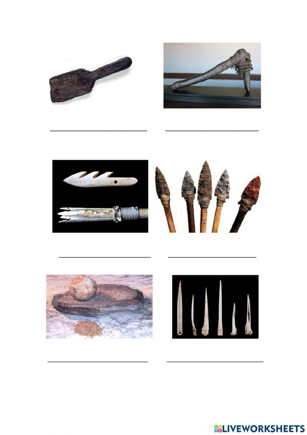 Eines i armes prehistòriques