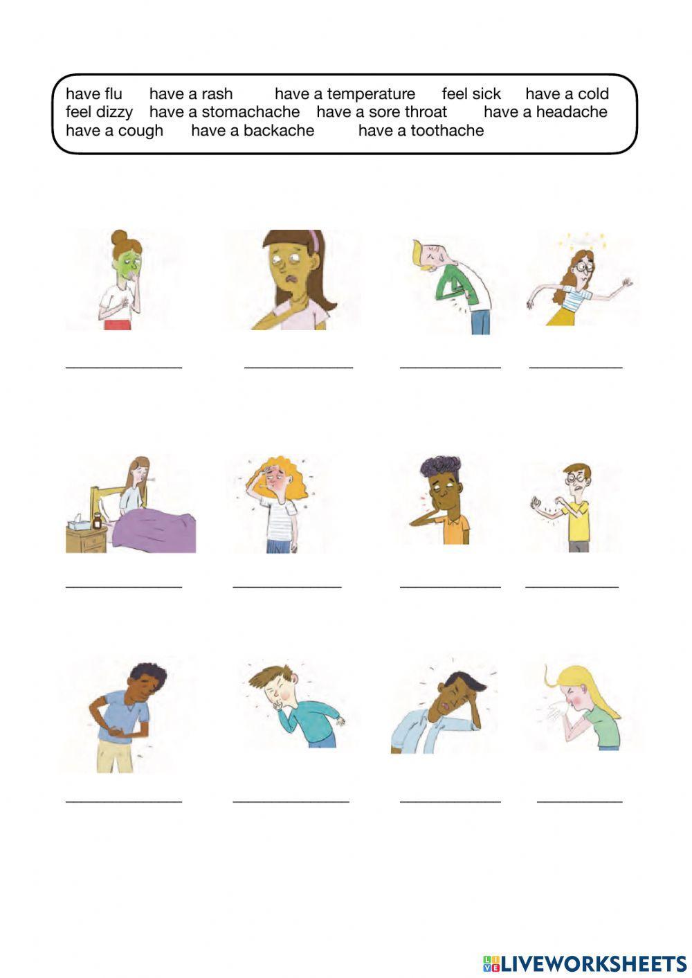 Illnesses and health problems