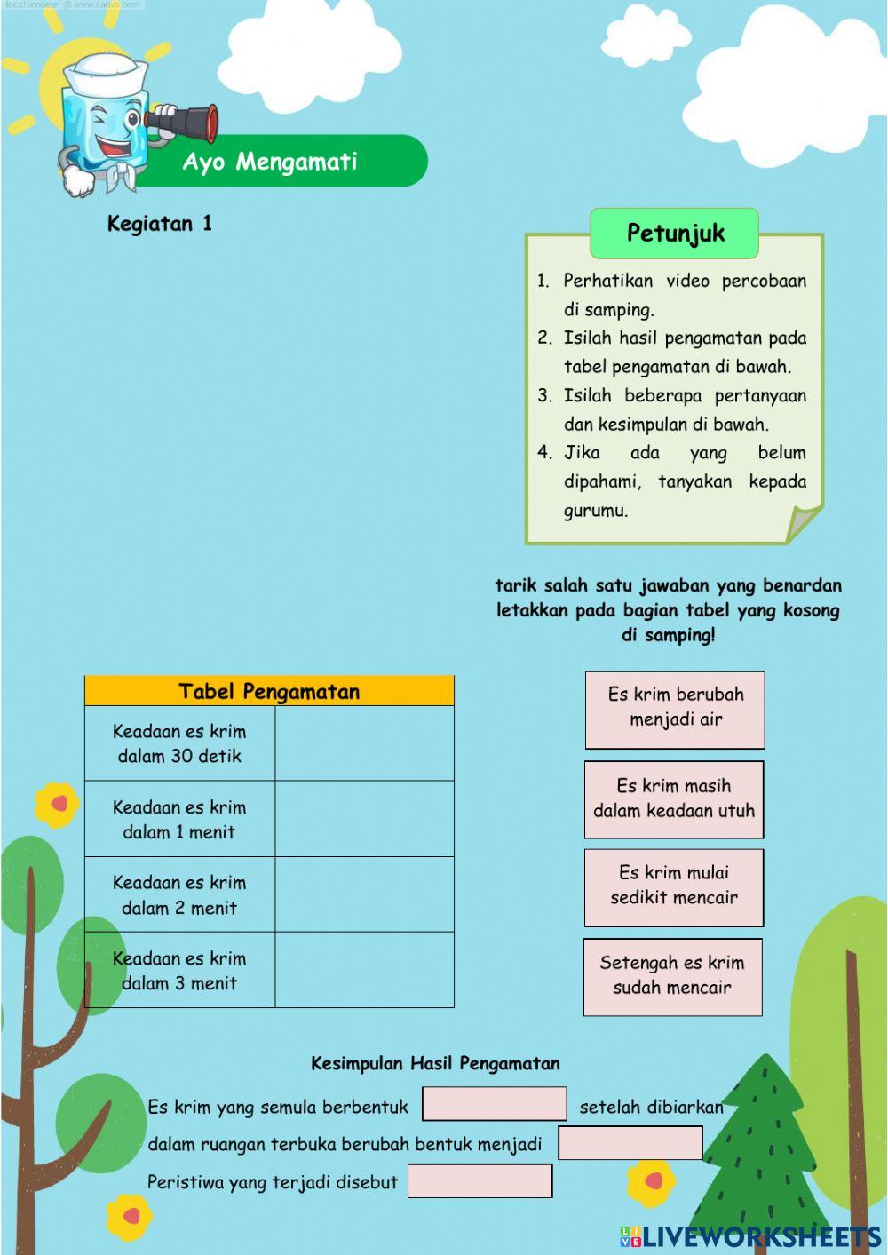 Perubahan Wujud Benda
