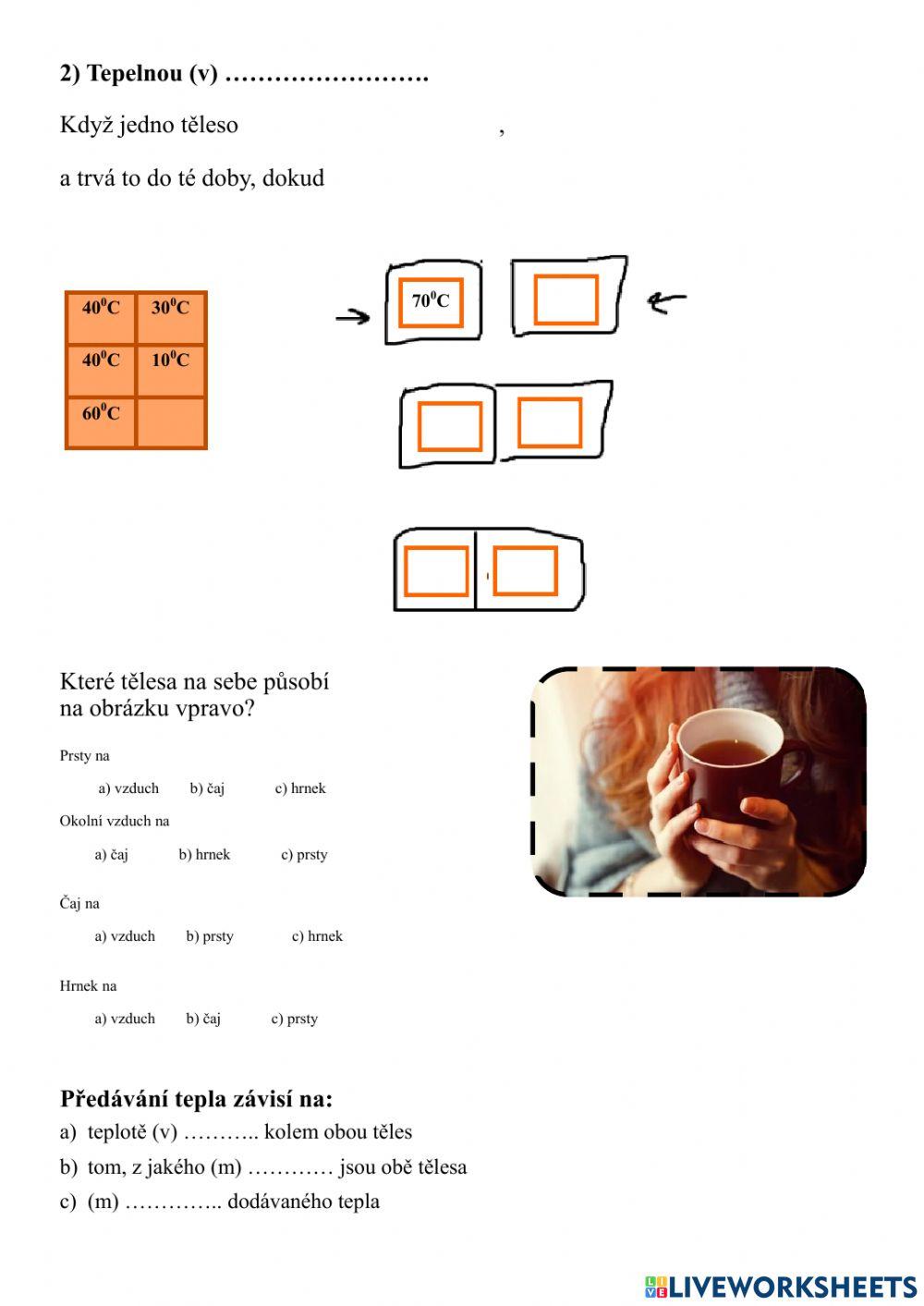 Termika - opakování 1