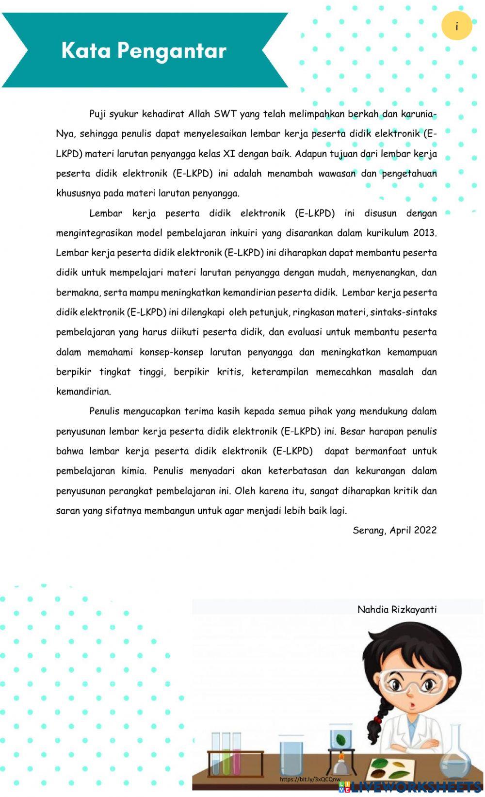 LKPD larutan penyangga (cover) LKPD larutan penyangga (cover)