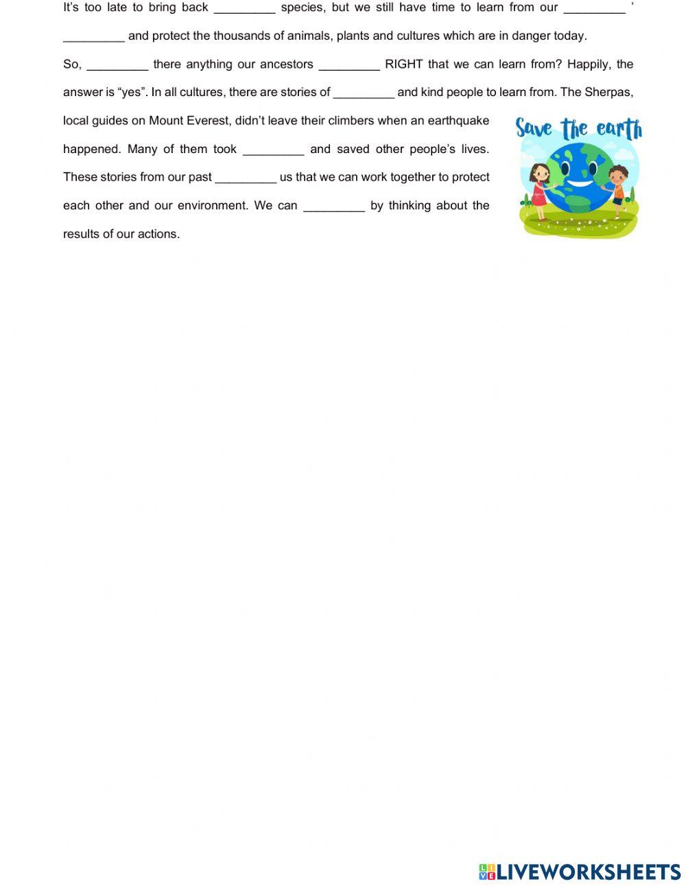 listening, the environment, ancestors, farming pollution