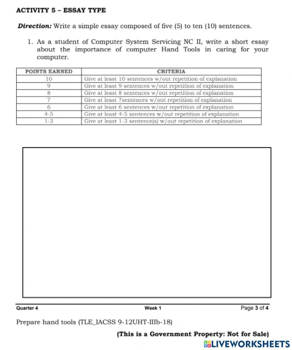 Assignment Online Exercise For Live Worksheets Assignment Online Exercise For Live Worksheets