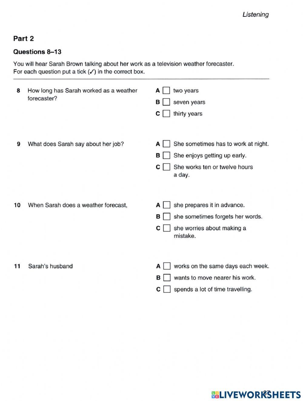 End-of-pre-ielts listening test