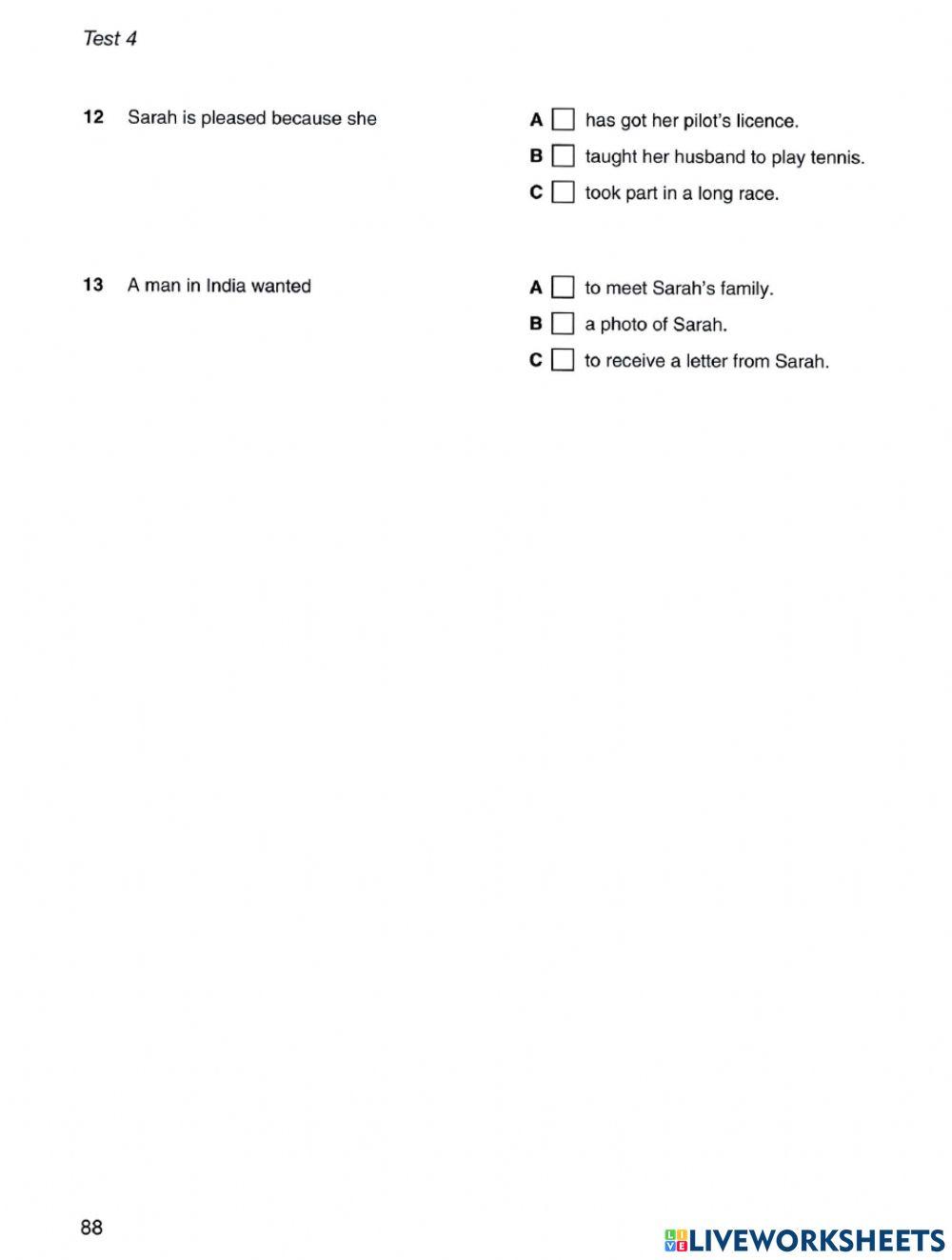 End-of-pre-ielts listening test