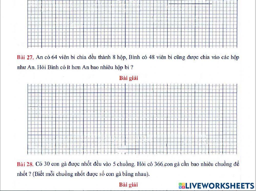 Toán 3 lên 4 - Dạng 7.4: Toán liên quan rút về đơn vị