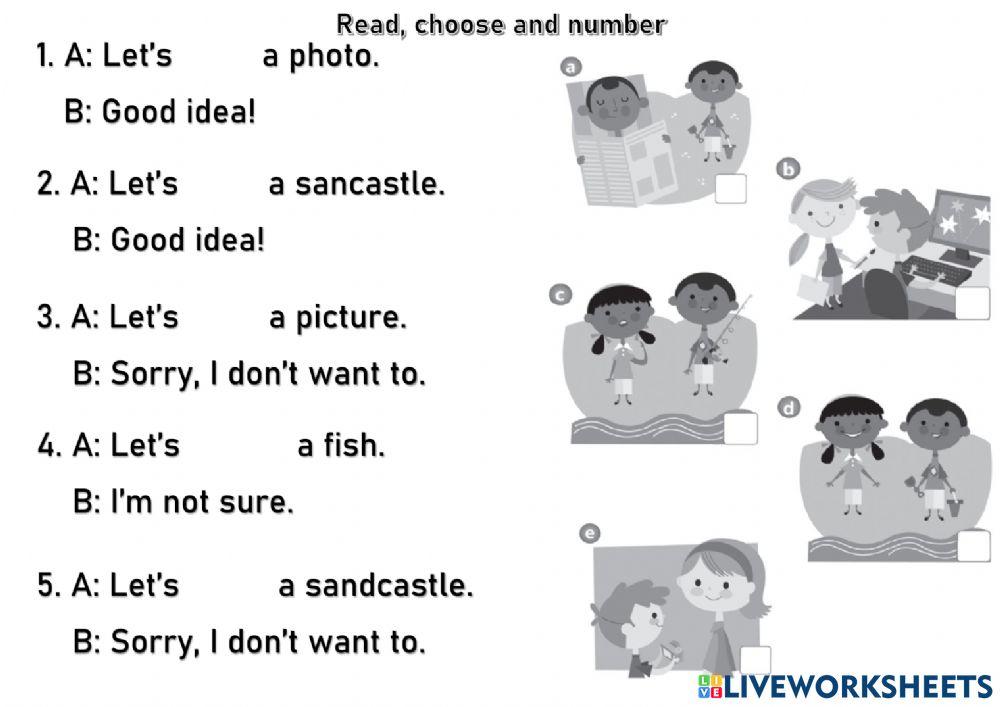 Let's listen to music!