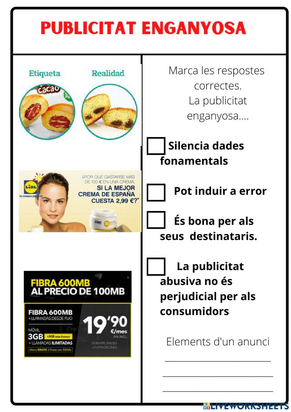 Publicitat enganyosa