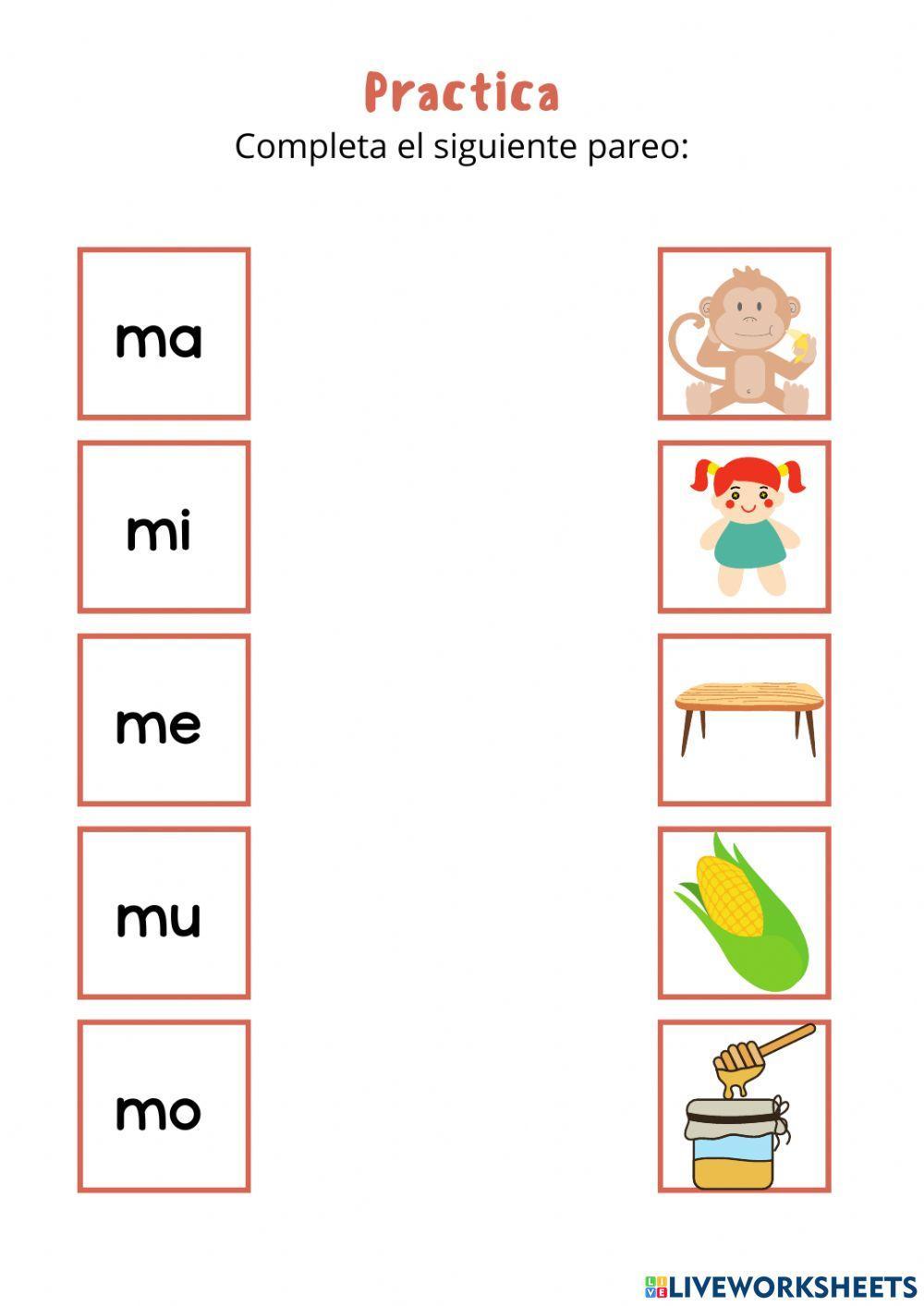 Silabas ma,me,mi,mo,mu