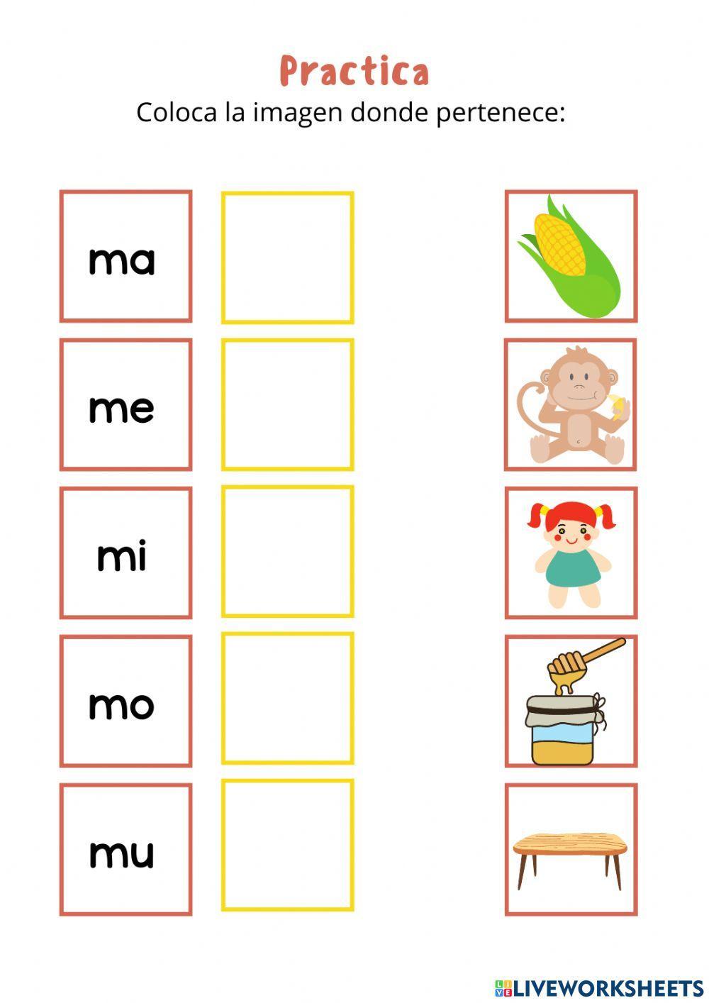 Silabas ma,me,mi,mo,mu