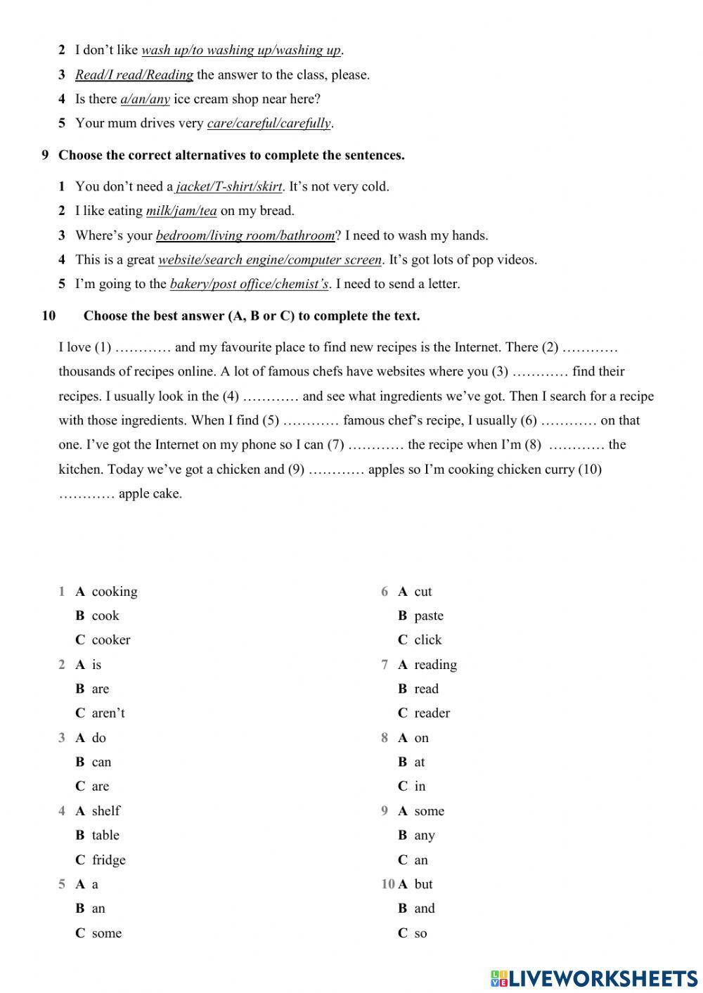 Writing Comprehension Grade 5 Term 2