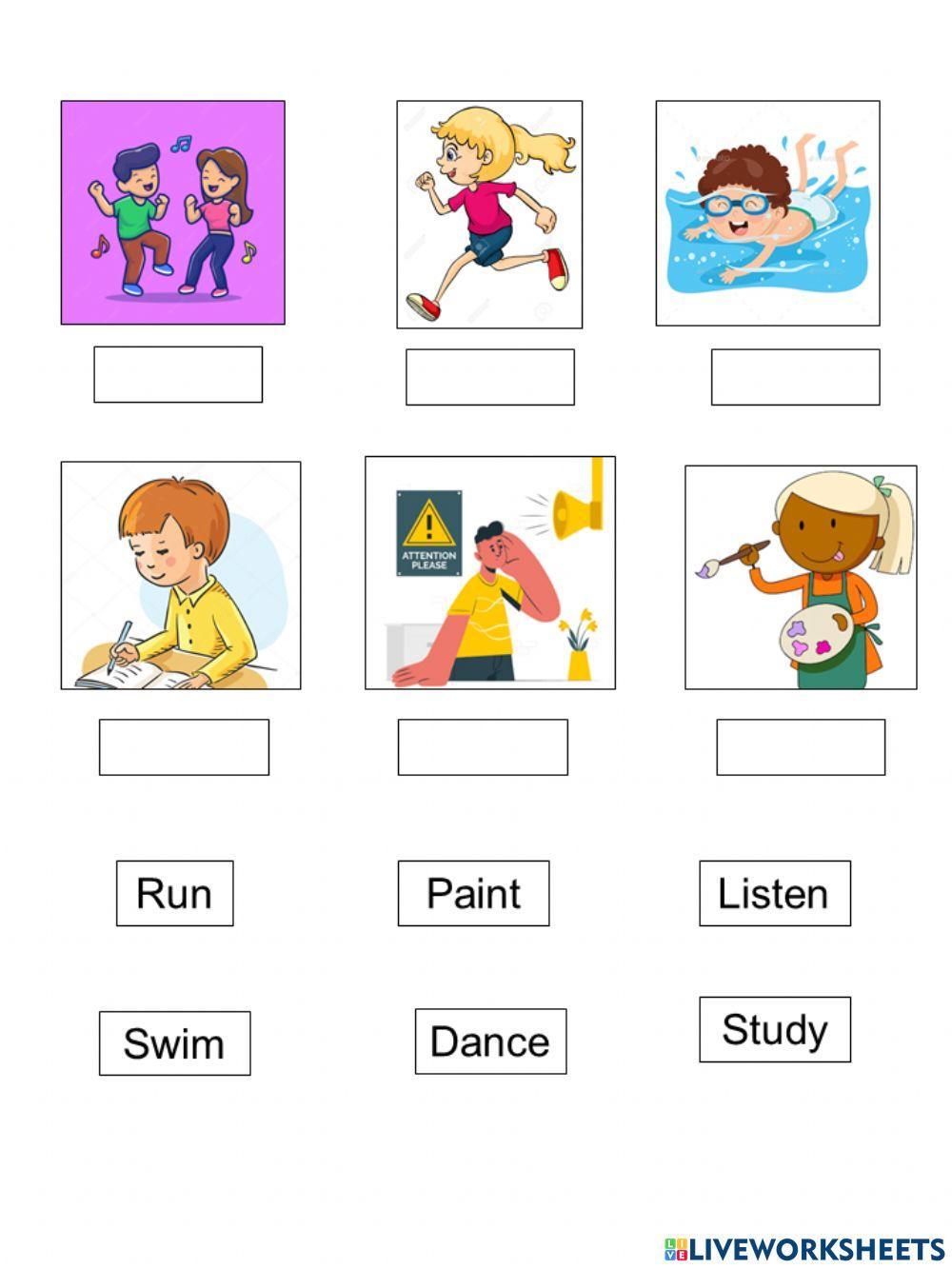 Verbos útiles en inglés