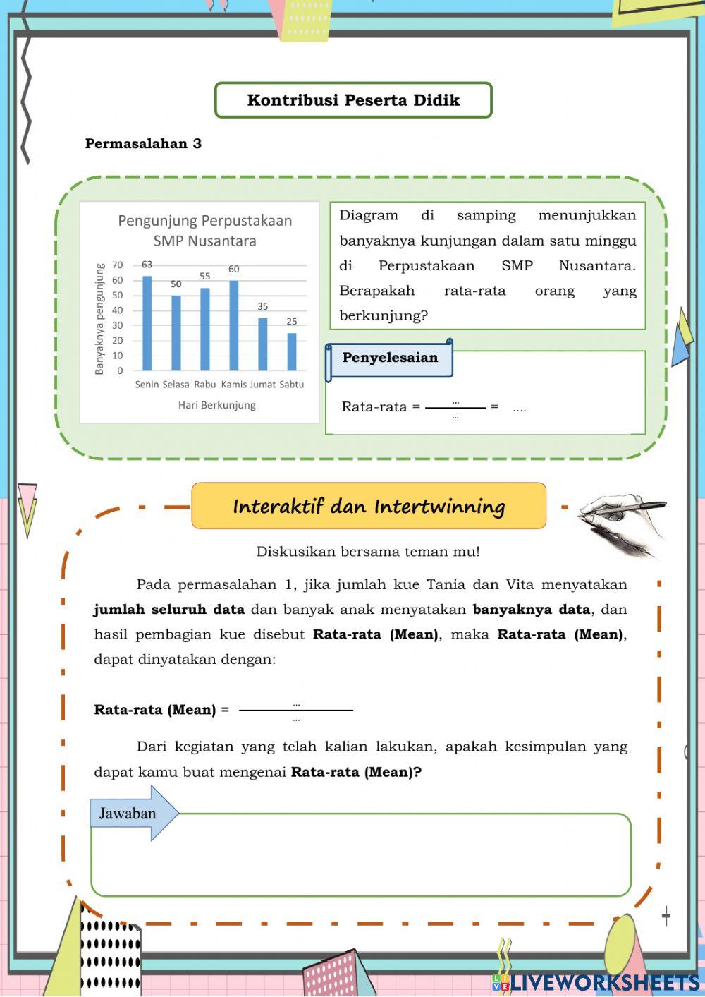 Bahan Ajar Rata-Rata (LKPD 2)