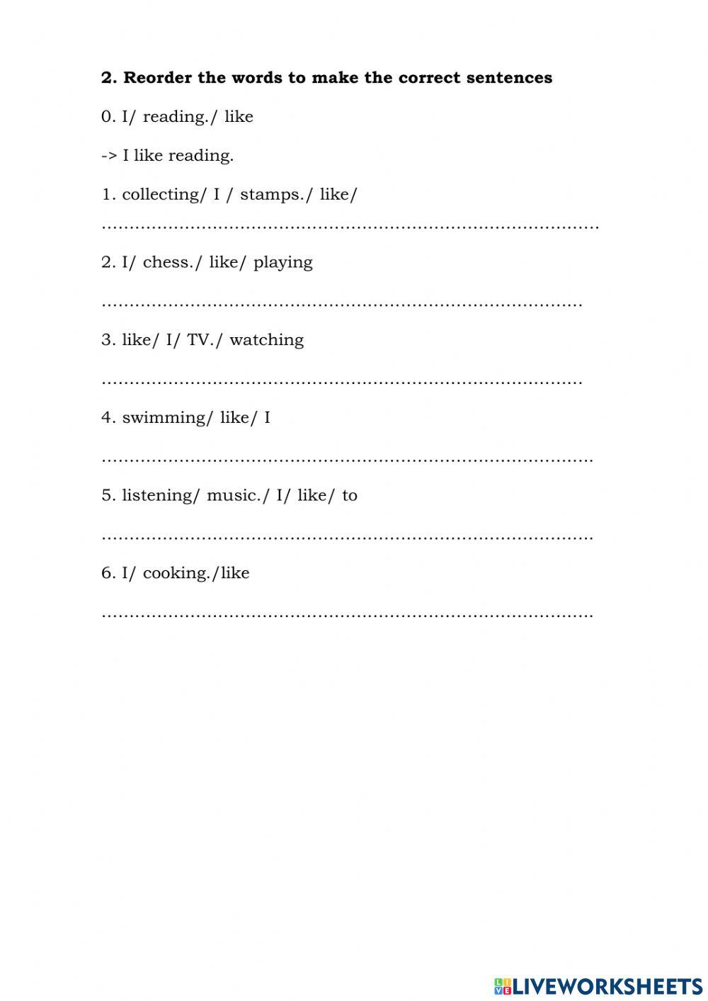 English grade 4 Unit 7: What do you like doing? Lesson 1