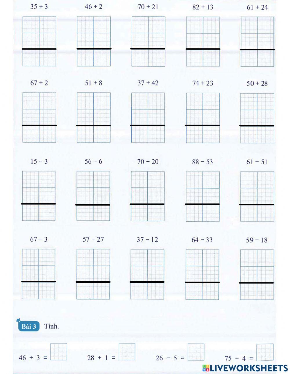 Toán 1 lên 2: Chuyên đề số 2
