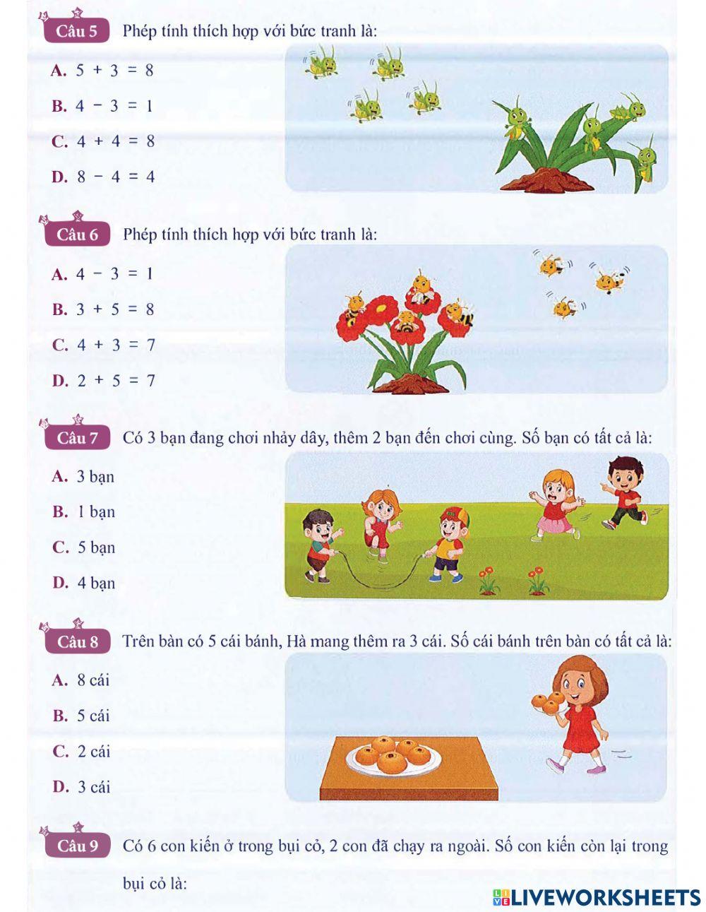 Toán 1 lên 2: Chuyên đề số  3