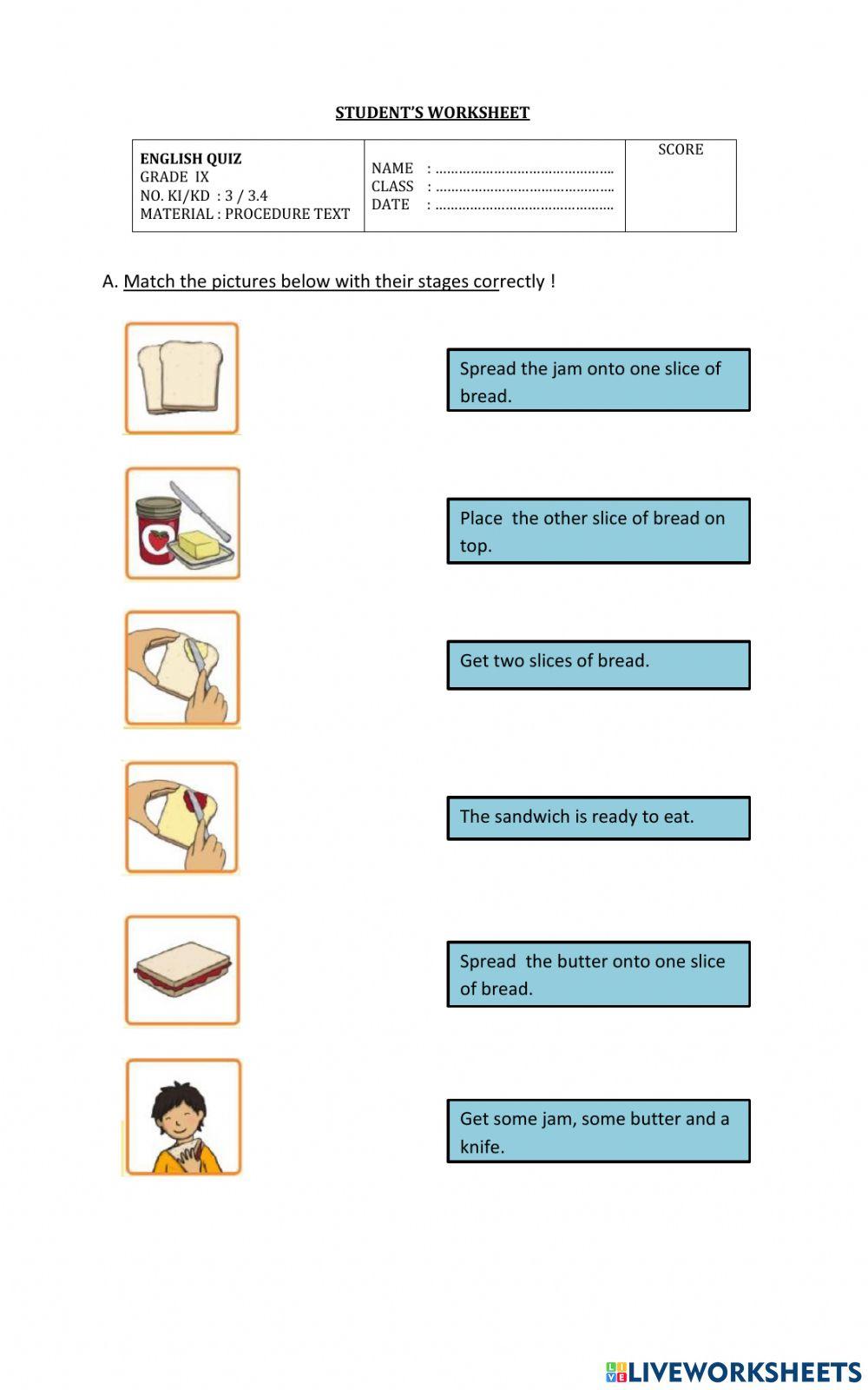 LKPD 9 Pocedure Text