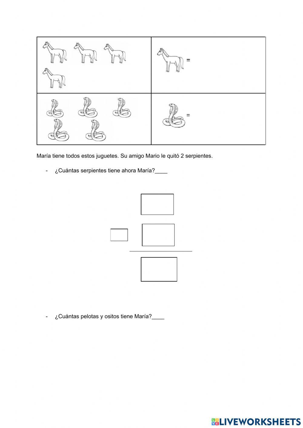 Repaso matemáticas 1º de Primaria